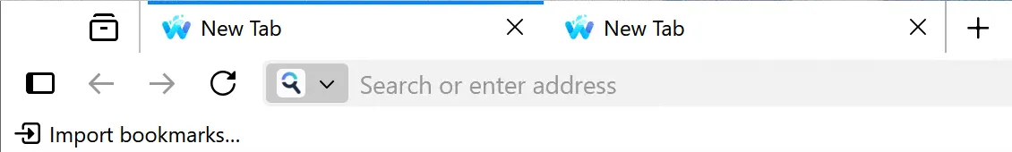 Waterfox previous tabs